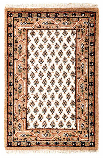 Wollteppich 91 x 61 cm Fußmatte