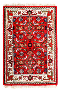 Tapis oriental - Bidjar - Indus - 90 x 60 cm - rouge