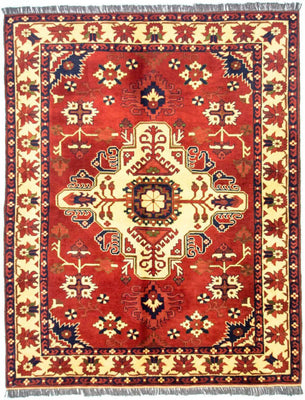Afghan Teppich - Hatschlu 195 x 159 cm