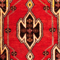 Tapis persan - Nomadic - 145 x 81 cm - rouge