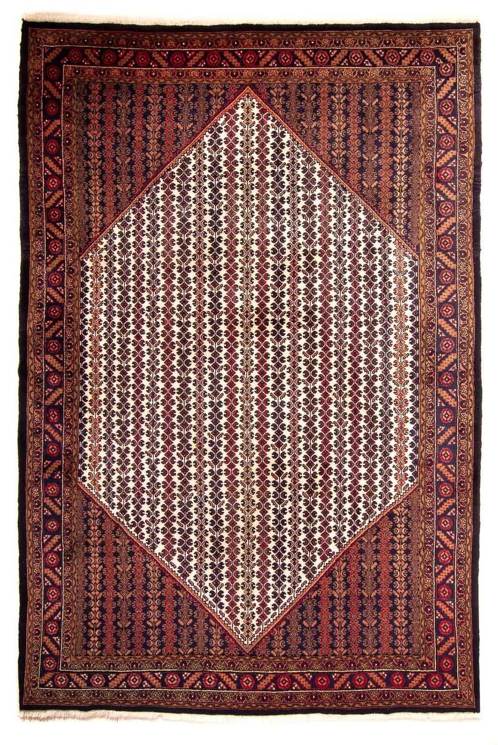 Perserteppich - Nomadic 310 x 210 cm - braun