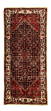 Tapis de Hamadan Tapis 100x228cm - Tapis persan - bleu foncé - Tapis de couloir / Bleu foncé / 100 x 228 cm Tapis de couloir