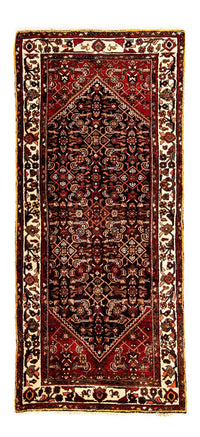 Tapis de couloir Tapis persan - Nomadic - 228 x 100 cm - bleu foncé