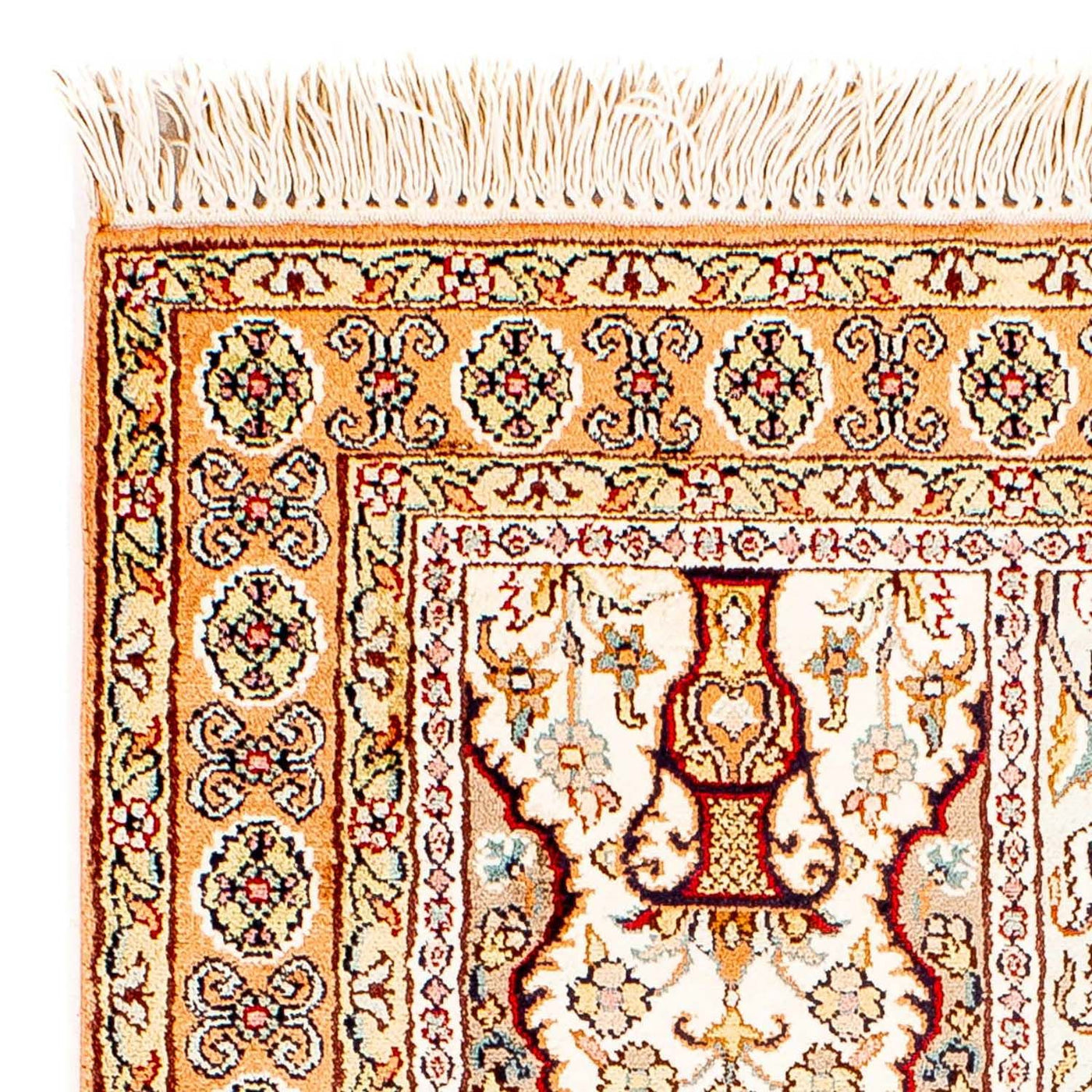 Seta del Kashmir Tappeto 98x60cm - Tappeto orientale