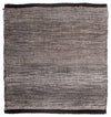 Kilim moderne Tapis 64x67cm - Tapis en laine - multicolore - Carré / Multicolore / 64 x 67 cm Carré
