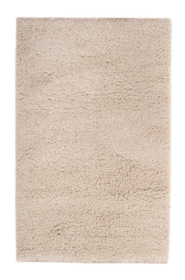 Berber Teppich 120 x 120 cm - beige