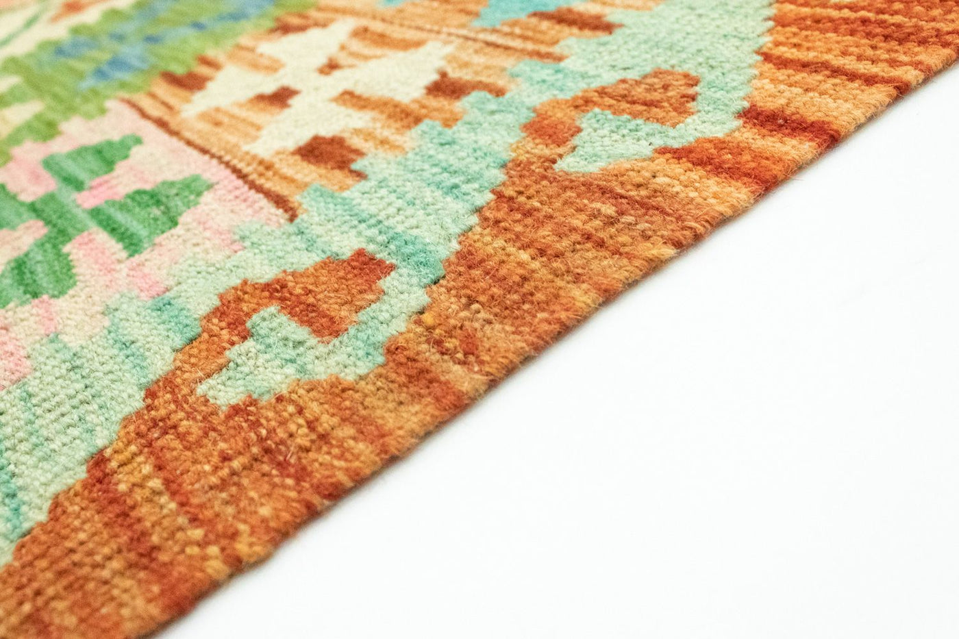 Kelim Afghan Teppich 302x205cm