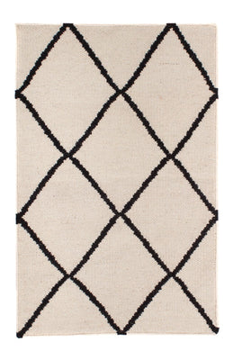 Kelim Teppich - Trendy 93 x 61 cm - beige