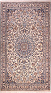 Tapis de Nain - 9La Tapis 118x213cm - Tapis persan - beige - Rectangle / Beige / 118 x 213 cm Rectangle