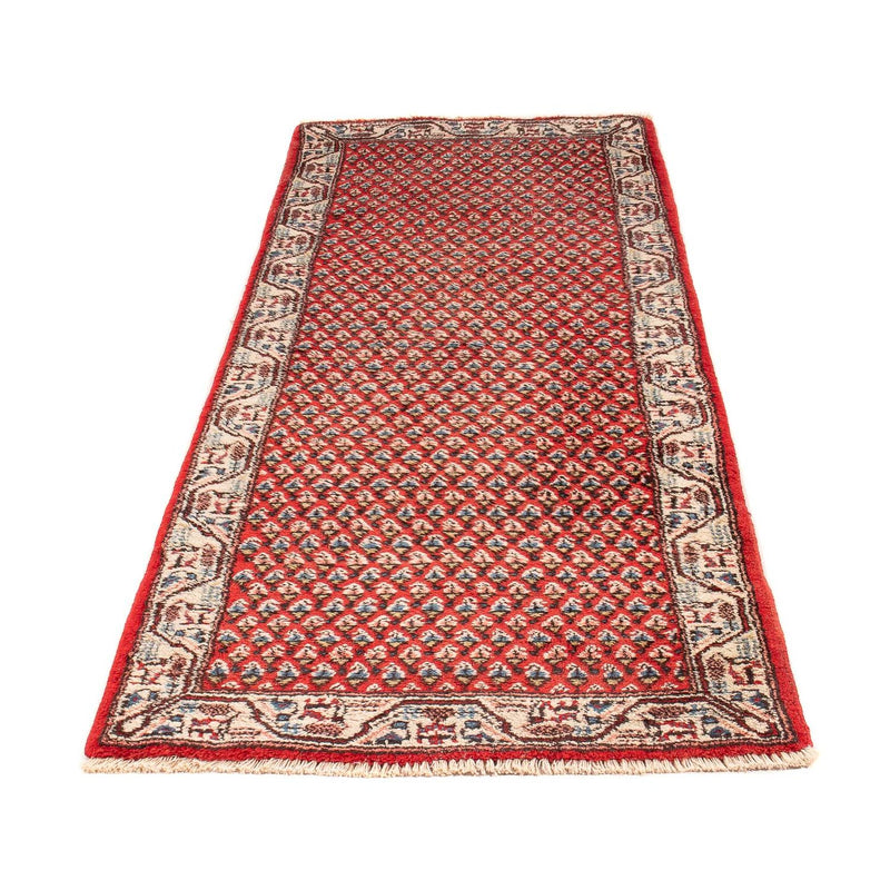 Perserteppich - Mir 203 x 77 cm - dunkelrot