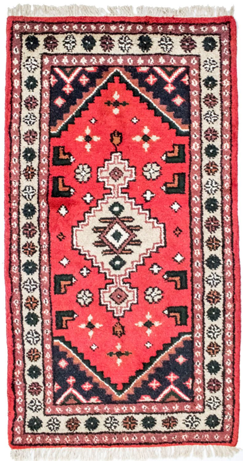 Orientteppich 160 x 90 cm - rot