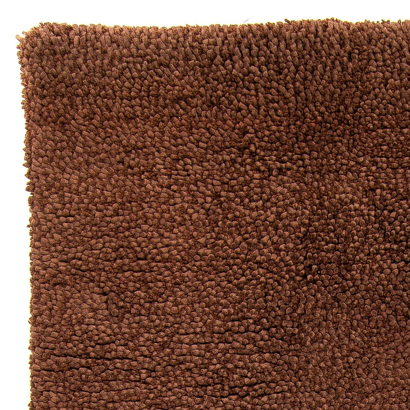 Hochflor Teppich 230 x 150 cm - braun
