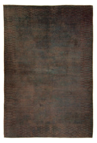 Tapis Gabbeh - Indus - 300 x 200 cm - marron foncé