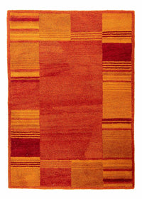 Tapis en laine - 195 x 140 cm - rouille
