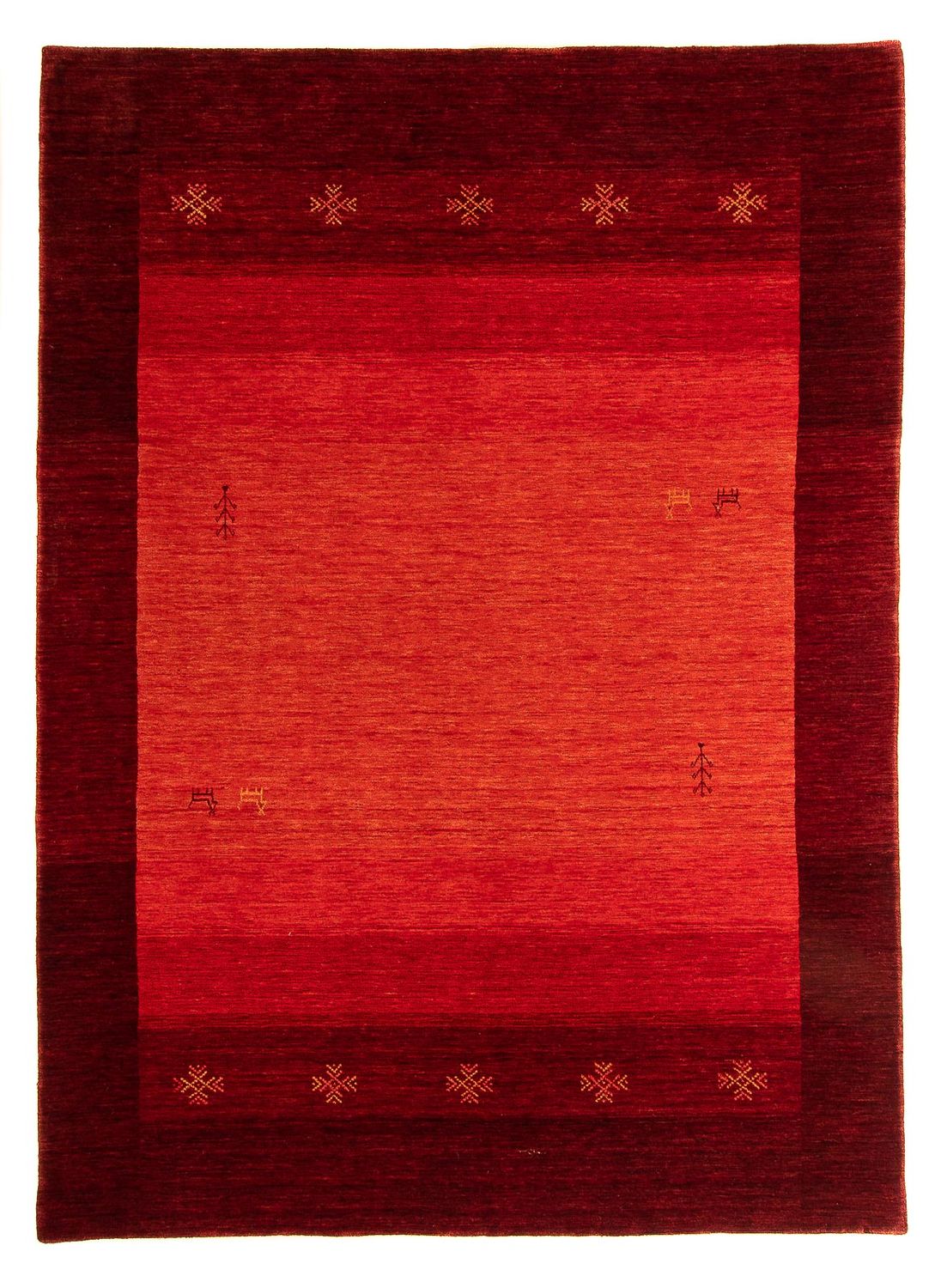 Gabbeh Teppich - Loribaft Softy 240 x 170 cm - mehrfarbig