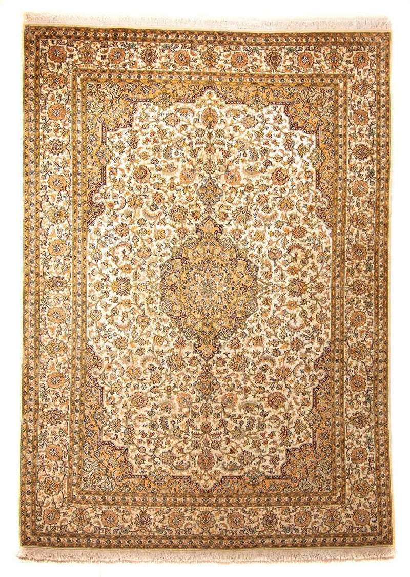 Seidenteppich - Kaschmir Seide 302 x 215 cm Wohnzimmer Teppich