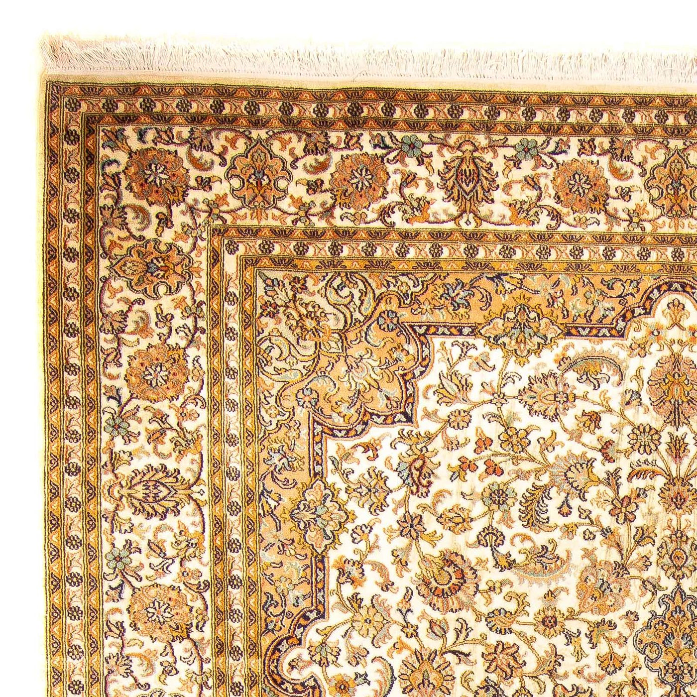 Seta del Kashmir Tappeto 302x215cm - Tappeto orientale
