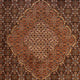 Perserteppich - Täbriz - Royal 202 x 150 cm - braun