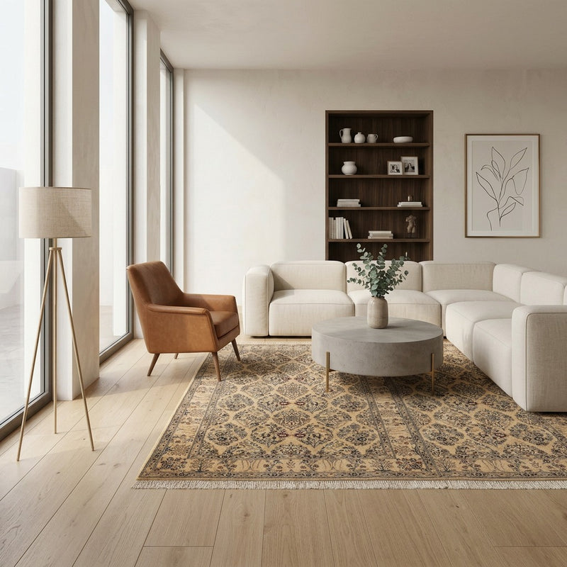 Nain - 9 la Tappeto 251x155cm - Tappeto persiano