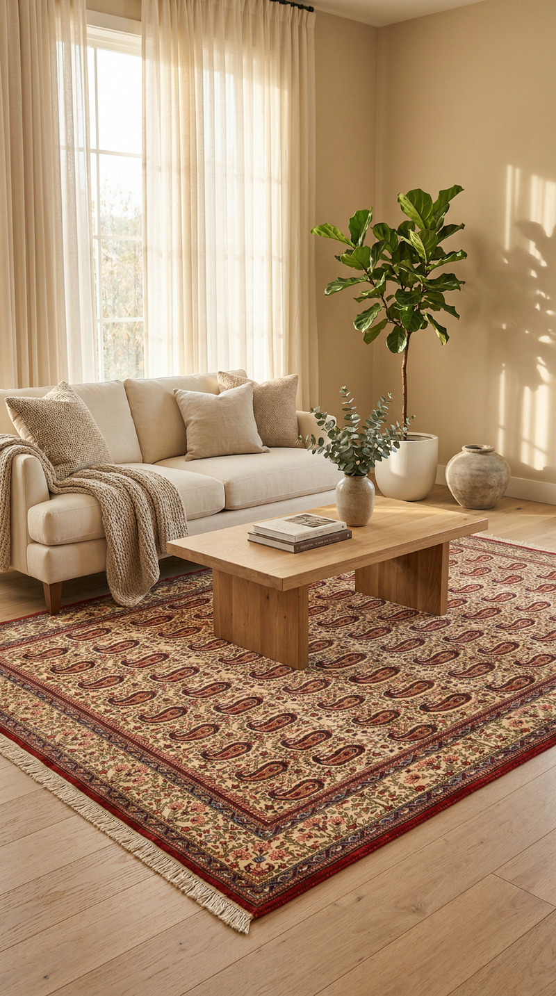Sarough Teppich 329x219cm - Perserteppich