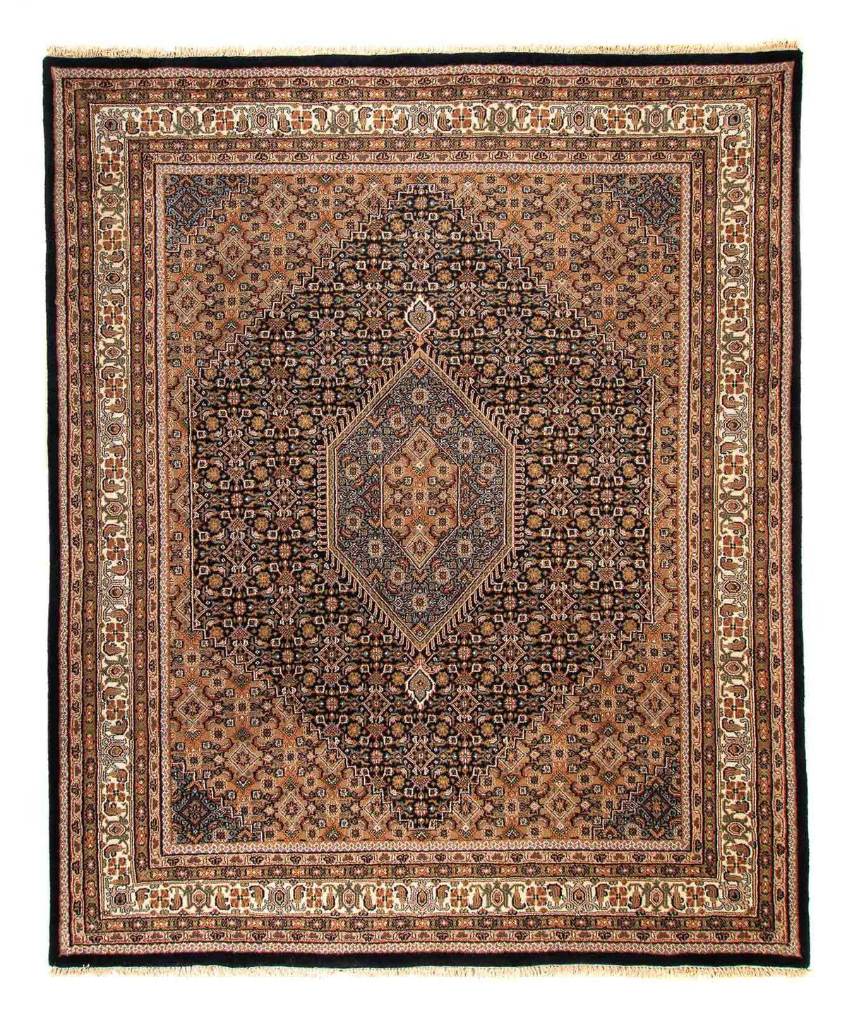Orientteppich - Bidjar - Indus 306 x 250 cm - dunkelblau