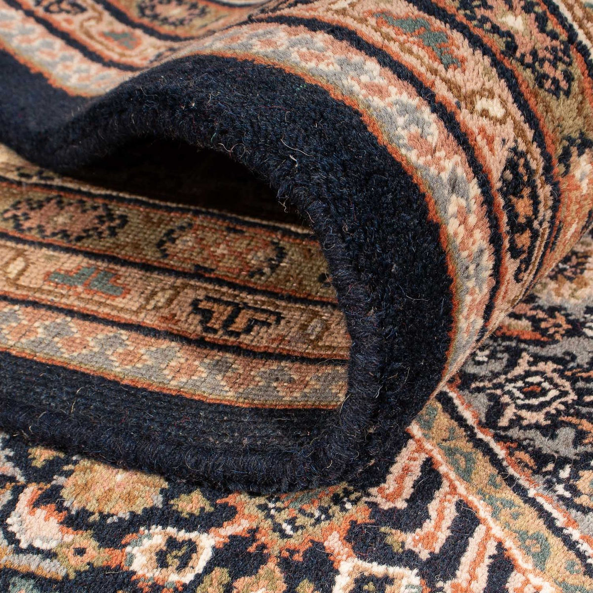 Orientteppich - Bidjar - Indus 306 x 250 cm - dunkelblau