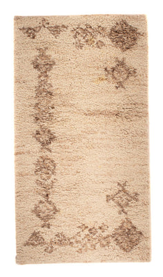 Berber Teppich 100 x 52 cm - beige