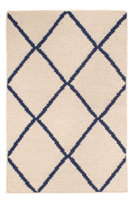 Kelim Teppich - Trendy 90 x 60 cm - beige