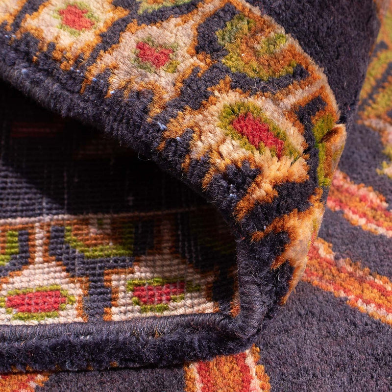 Orientteppich 81 x 65 cm - dunkelblau