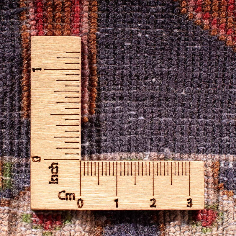 Orientteppich 81 x 65 cm - dunkelblau