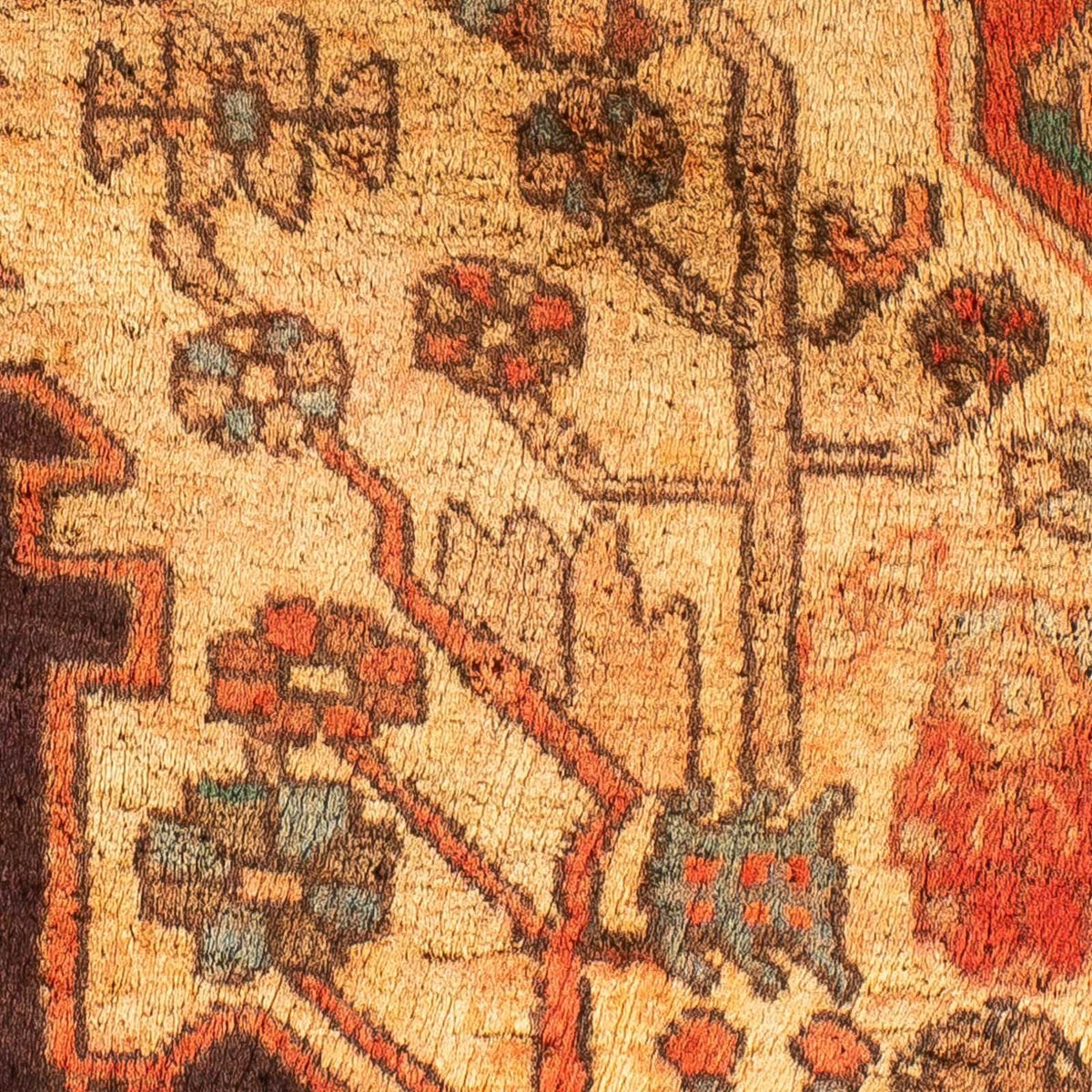 Perserteppich - Nomadic 110 x 82 cm - mehrfarbig