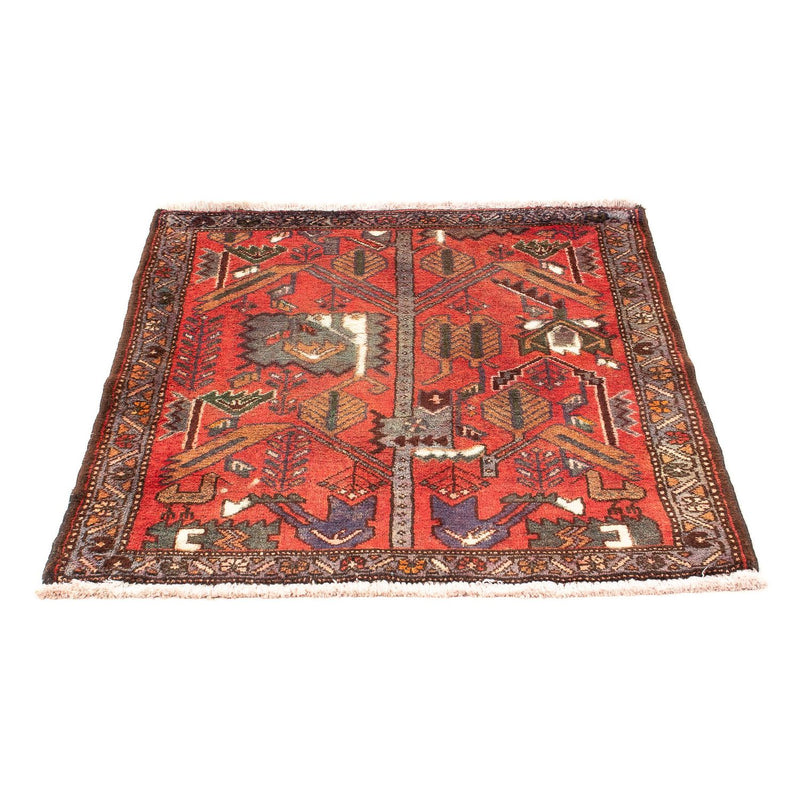 Perserteppich - Nomadic 99 x 82 cm - dunkelrot