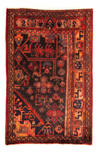 Tapis persan - Nomadic - 133 x 94 cm - multicolore