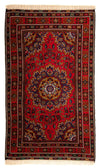 Tapis afghan 114x205cm - Tapis oriental - rouge foncé - Tapis de couloir / Rouge foncé / 114 x 205 cm Tapis de couloir