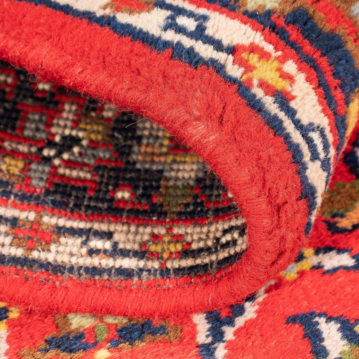 Orientteppich - Indus 145 x 73 cm - dunkelrot