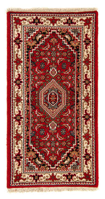 Orientteppich - Bidjar - Indus 141 x 71 cm - dunkelrot