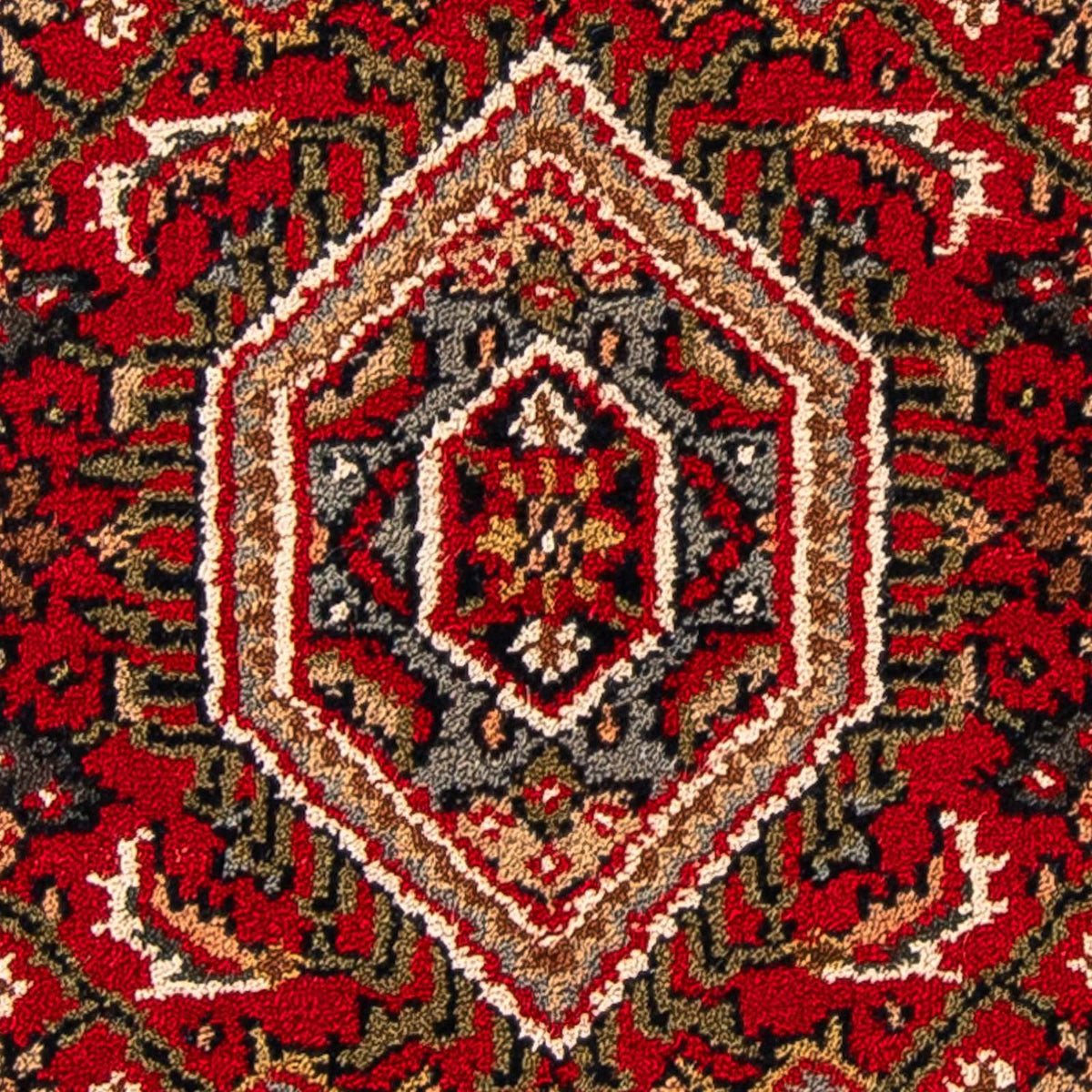 Orientteppich - Bidjar - Indus 141 x 71 cm - dunkelrot