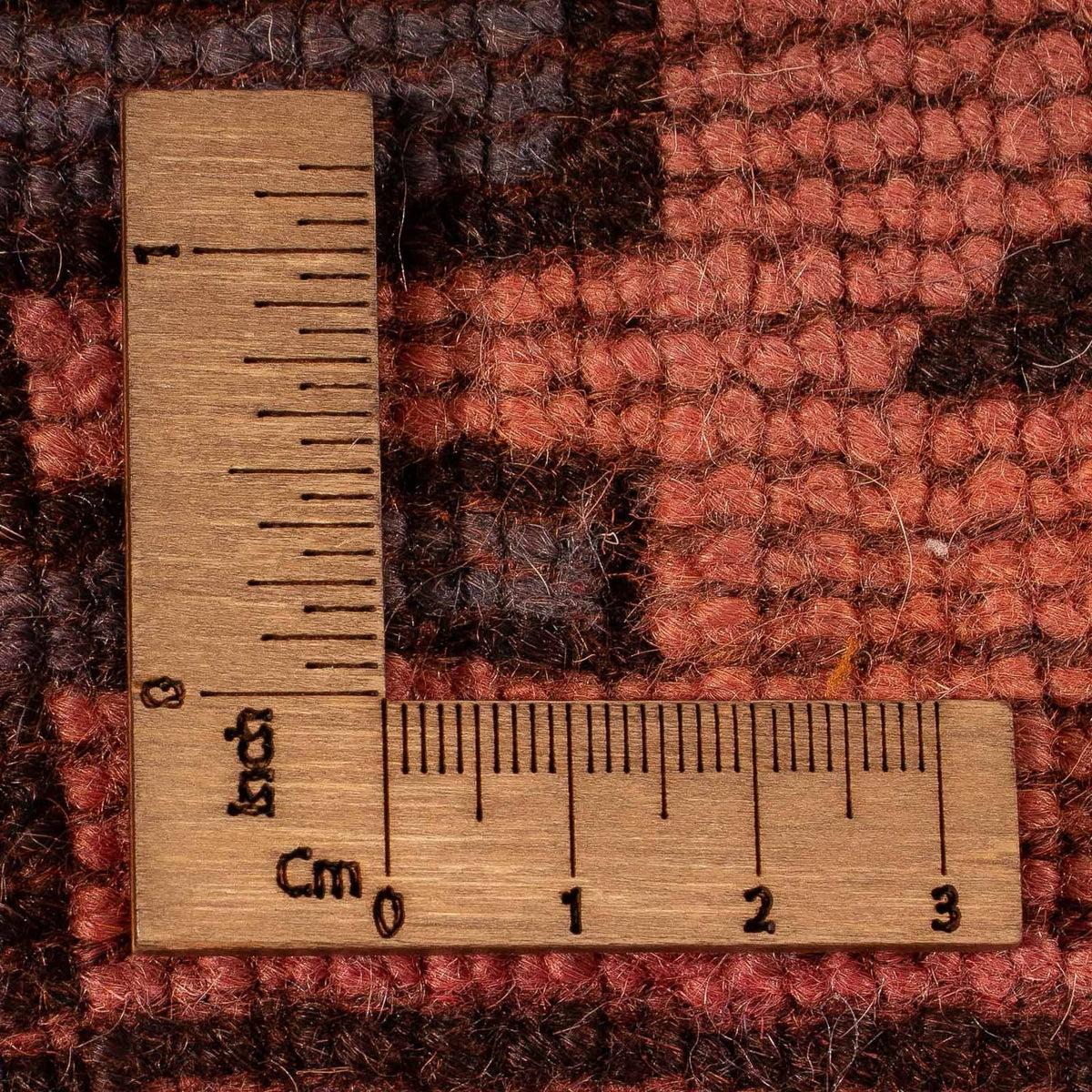 Orientteppich 190 x 150 cm - hellrot