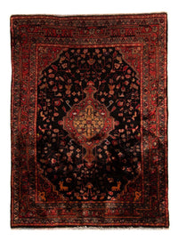 Tapis persan - Nomadic - 164 x 120 cm - bleu foncé