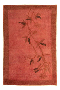 Tapis Gabbeh - Indus - 165 x 109 cm - rouge clair