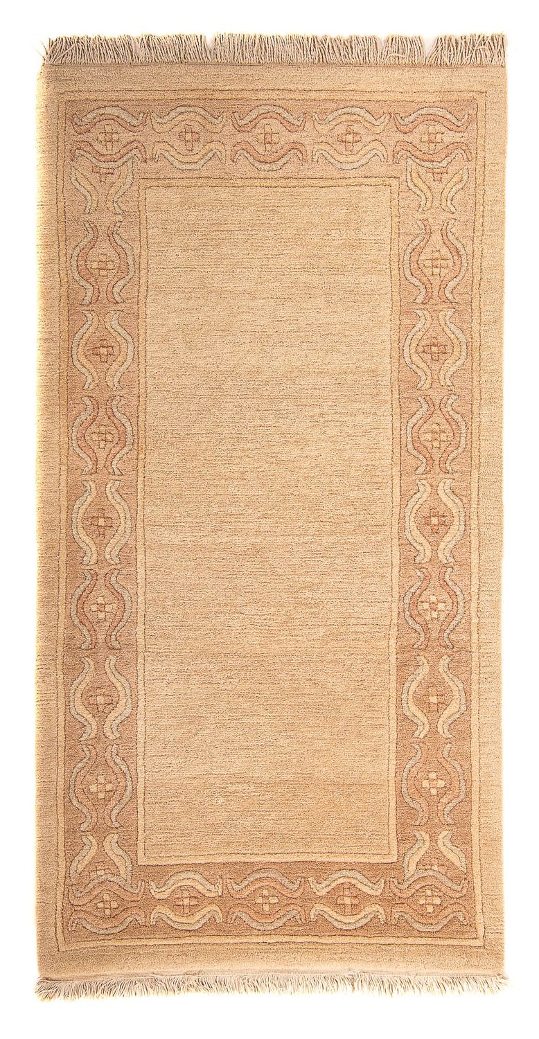 Nepal Teppich 176 x 91 cm - beige