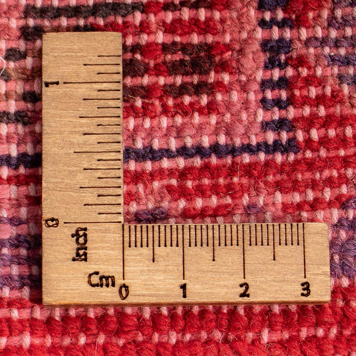 Orientteppich 170 x 105 cm - dunkelrot