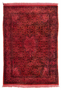 Tapis persan - Bidjar - 176 x 113 cm - rouge clair