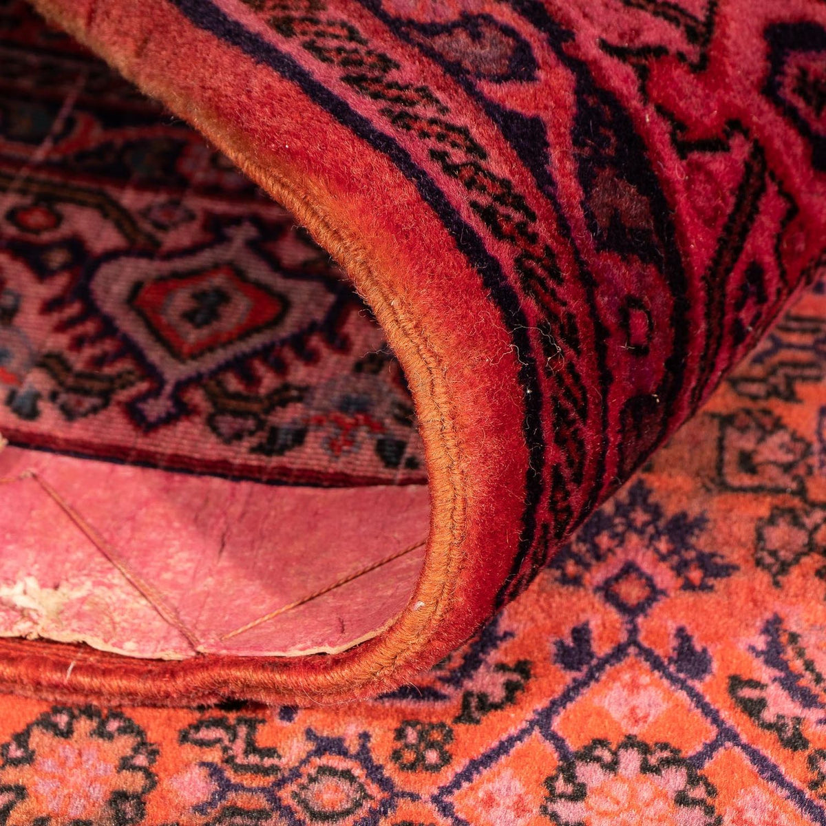 Orientteppich 176 x 113 cm - hellrot