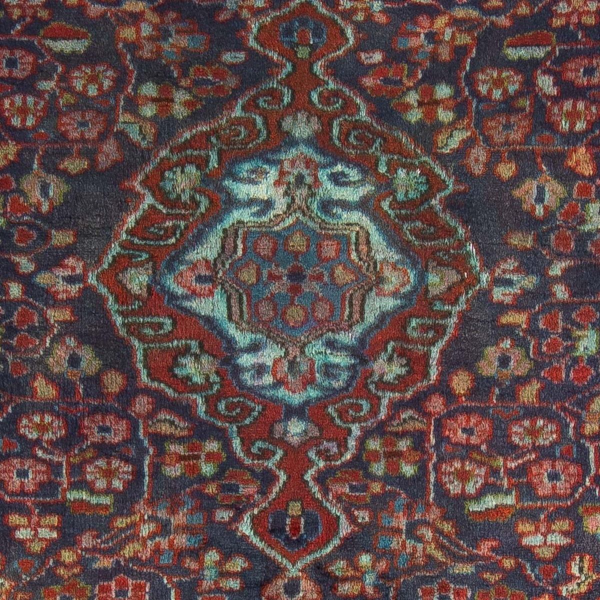 Orientteppich 137 x 103 cm - dunkelblau