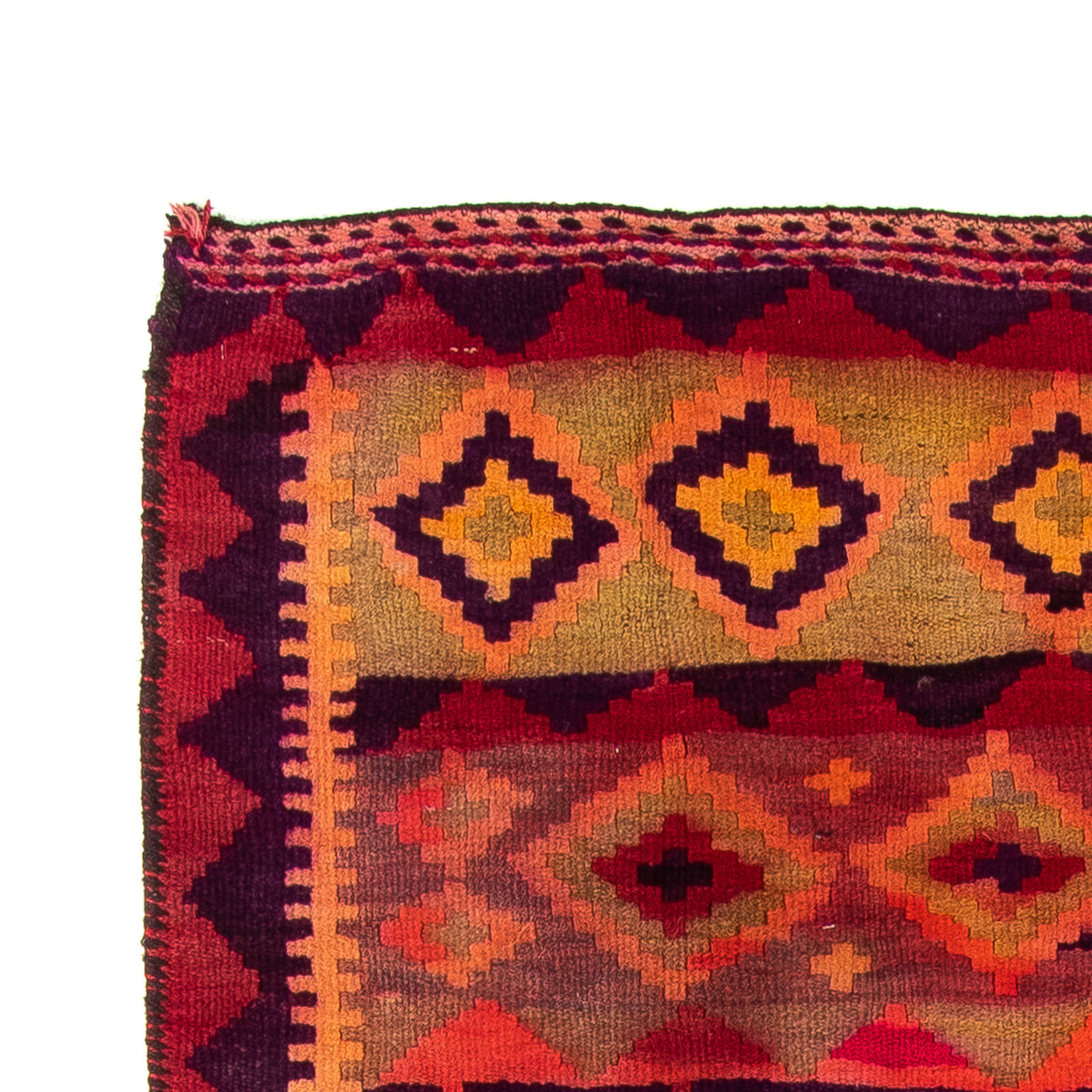 Kilim ancien Tapis 285x145cm
