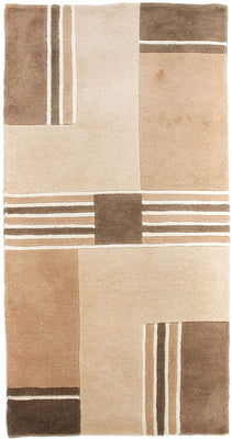 Nepal Teppich 140 x 70 cm - mehrfarbig