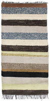 Tappeto Nepal 70x140cm - Tappeto di lana - Rettangolo / Multicolore / 70 x 140 cm Rettangolo