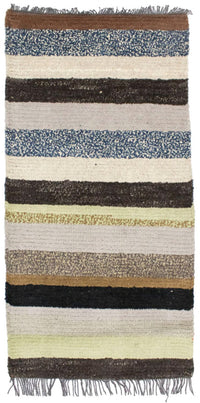 Tapis Népalais - 140 x 70 cm - multicolore