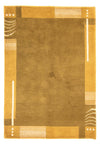 Nepal Teppich 145x199cm - Wollteppich - Rechteckig / Braun / 145 x 199 cm Rechteckig